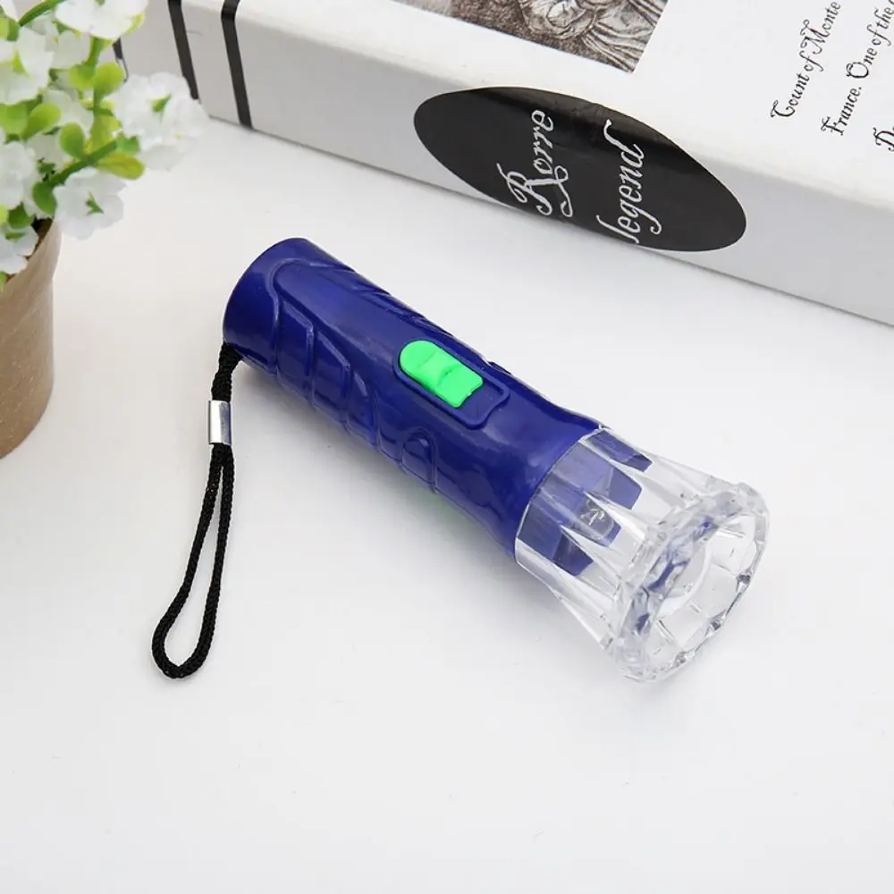 

10 шт. прочный мини-фонарик случайного цвета, подарки на день рождения, лампа-брелок, портативный пластиковый светодиодный фонарик для детей