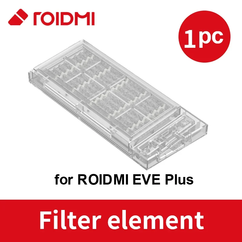 ROIDMI-EVE Plus Aspirador Original Peças e Acessórios, Roborock S6 Maxv Filtro