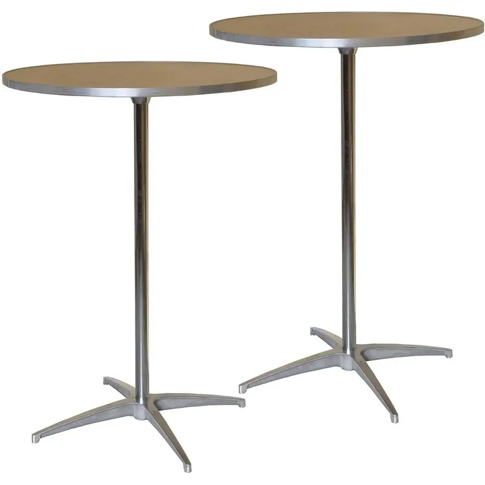 

Набор из 2 круглых высоких столов диаметром 30 футов (2,5 фута в диаметре), регулируемый, подходит для использования на улице и в помещении, идеально подходит для банкетов, свадеб.