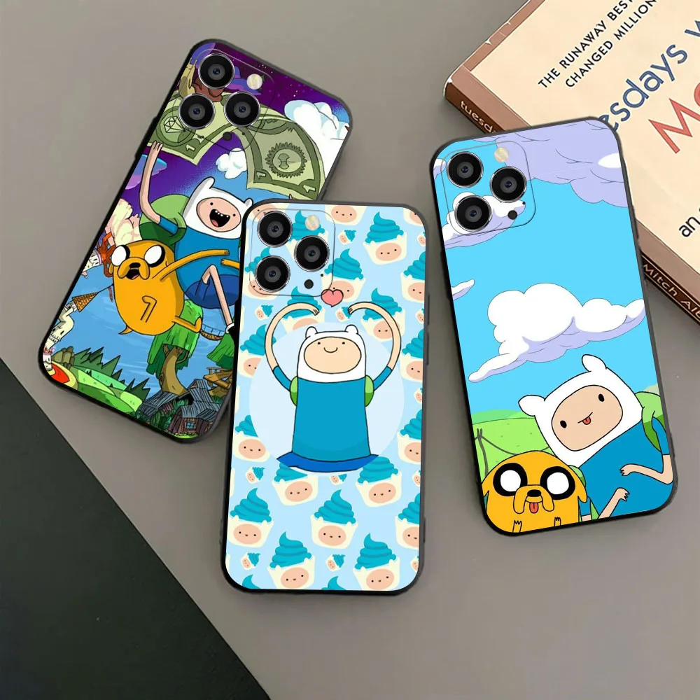 Silikonowe etui UR-1 Adventure Time dla Xiaomi Redmi Note 8 8T 11 11S 12 13 A3X Pro Plus