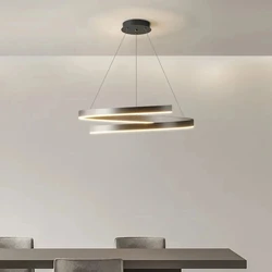 Modern Minimalist Living room Kitchen Dining Chandelier LED Bedroom Hanging Lighting Fixtures Home Decor Suspension Luminaire
