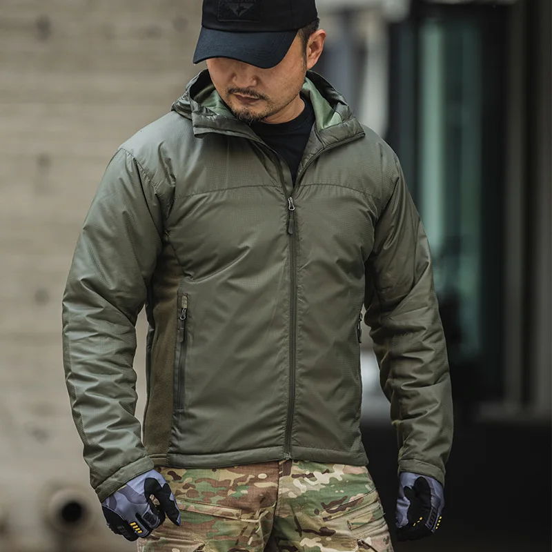 New Man Winter Jacket Windproof Warm Clothes Ultralight Waterproof Hooded Jacket Liner Outdoor Sports Windbreaker Coat