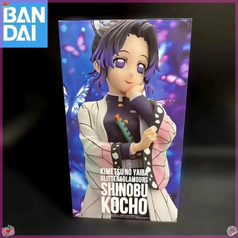 

Bandai Original BANPRESTO Demon Slayer Kimetsu No Yaiba GLITTER & GLAMOURS Shinobu Kocho Фигурка Игрушка