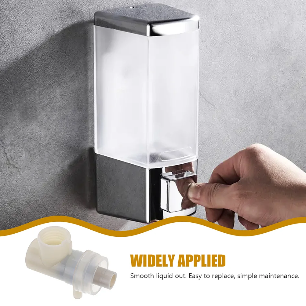 2 قطعة أجزاء موزع الصابون استبدال مضخة ل الحائط موزع الصابون السائل Pp Abs إعادة الملء الاستغناء رئيس