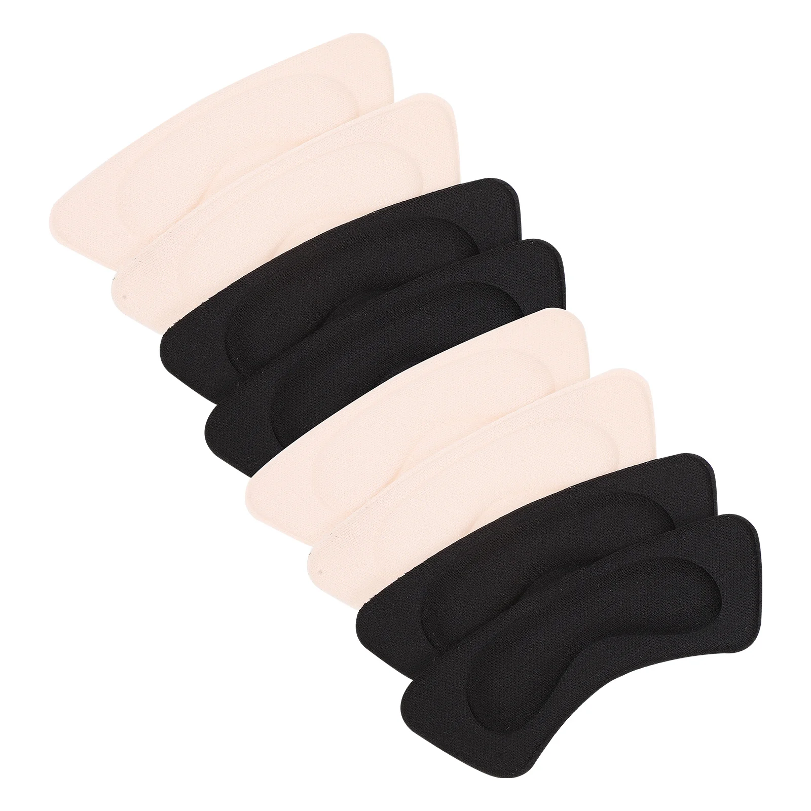 

4Pairs Anti-Friction Heel Protectors Breathable Comfortable Cushioned Foot Pads Shock Absorbing Heel Inserts for Walking