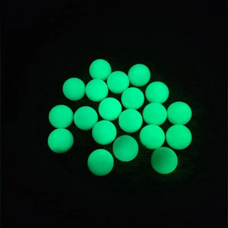 Pelotas Golf que brillan nocturnamente, 3/5 Uds., iluminan luminosamente, pelotas Golf fluorescentes 448C