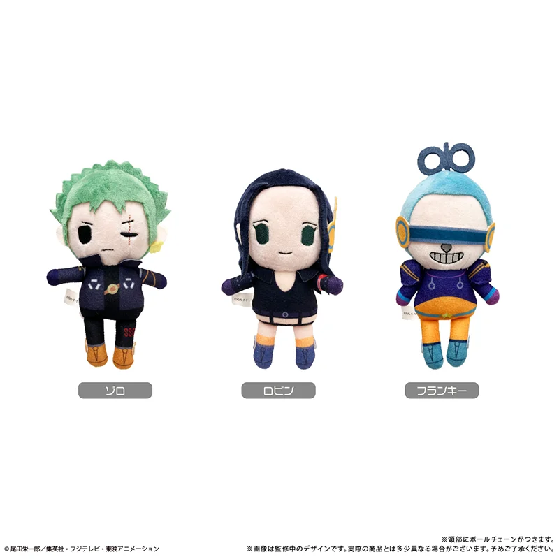Tapioca One Piece Official Palm Sized Plush Dolls Vol8 Vol9 Authentic Anime Peripheral Collectible Toys For Anime Fans Gift