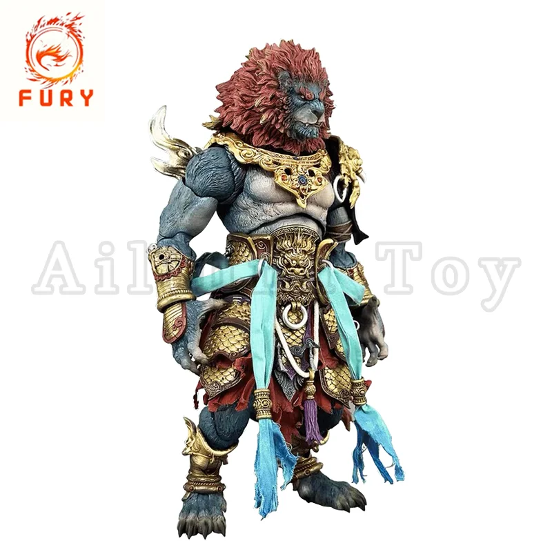 

[Pre-Order]Fury Toys 1/12 10inches Action Figure The Record of the Mountain and Sea Demon God Azure Lion