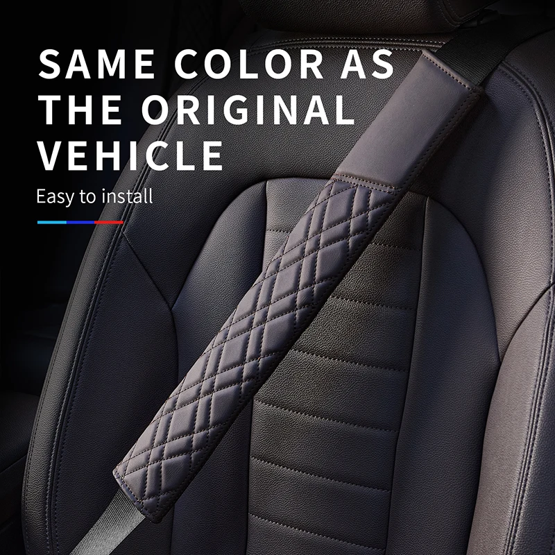 

For Hyundai Avante Tucson Santa Fe Grandeur Sonata car safety belt four-season model stress-relieving and comfortable, anti-slip