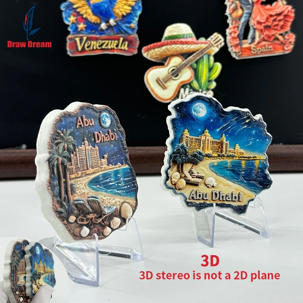 Magnete per frigorifero 3D cre - Home Office Dubai recensione e prezzo