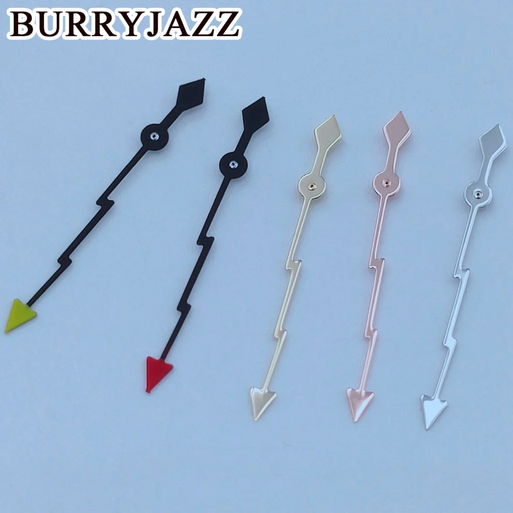 BURRYJAZZ NH35 NH36 NH38 7S26 7S36 4R35 4R36 Uhrzeiger Silber Schwarz Grün Blau Rot Gelb Orange Zeiger Grün Leuchtend – Detail 9