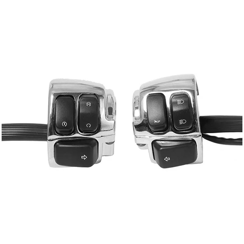 

Exclusive For XL883 Sportster Dyna V-ROD Softail Motorcycle Handlebar Turn Signal Control Switch, 1 Inch 25Mm