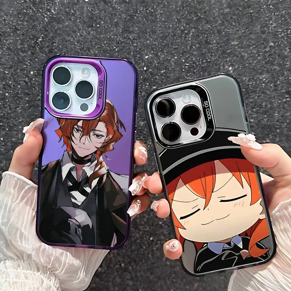 

Cute Chuuya-Bungo Stray Dogs Anime Phone Case For IPhone 17 16 15 11 12 13 14 Pro Max 16 Plus 12 Mini 7 8 XR XS 15Pro MAX Cove