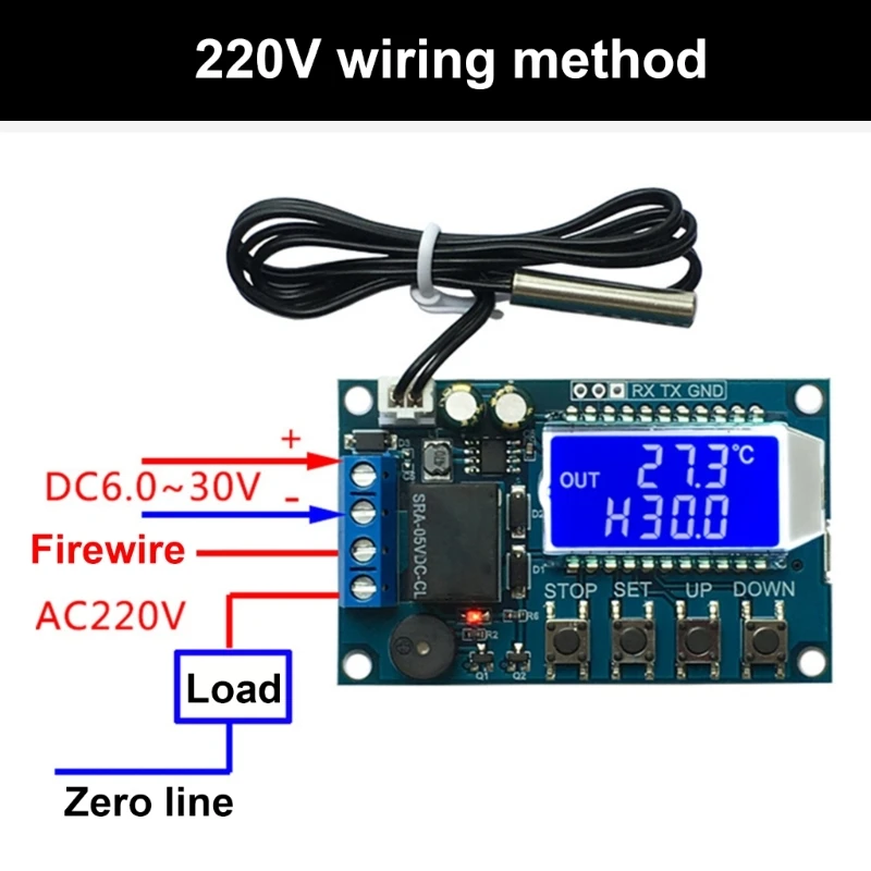 XYT01 modul kontrol suhu pemantauan suhu akurat-50 °C hingga 110 °C untuk berbagai aplikasi