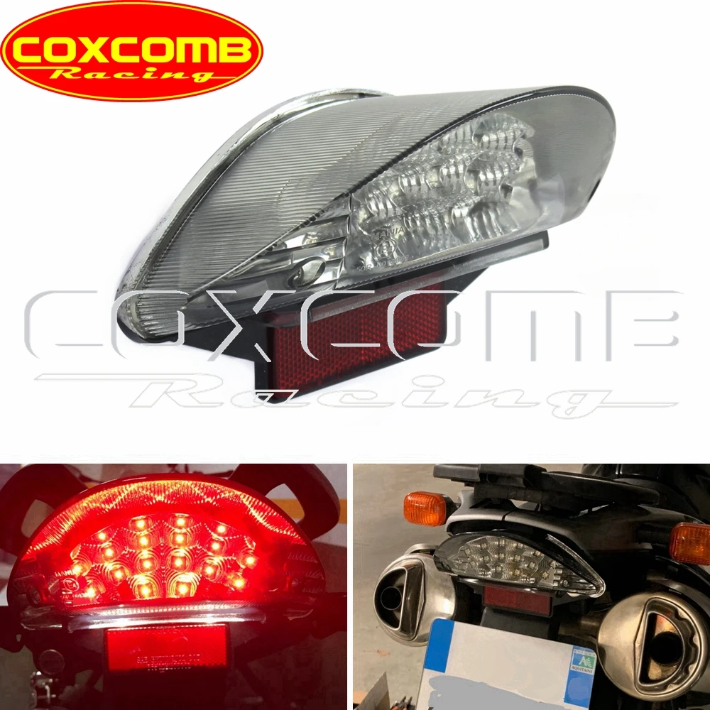 GS Adventure LED Tail Brake Light Moto Rear Stop Lamp For BMW F650 F800 R1200 R1200GS R1200R F650GS F650ST F800ST Taillight 12v