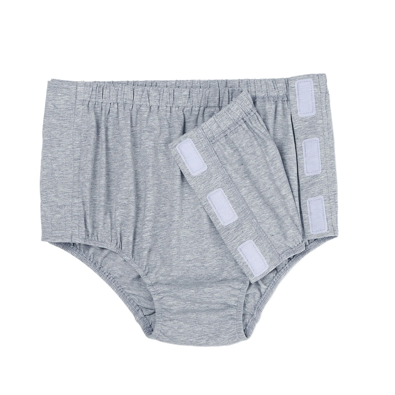 

Mens Womens Nursing Briefs Tear-away Hoop And Loop Closure Nursing Underpants Adaptive Underwear for Elders Bedridden Patients