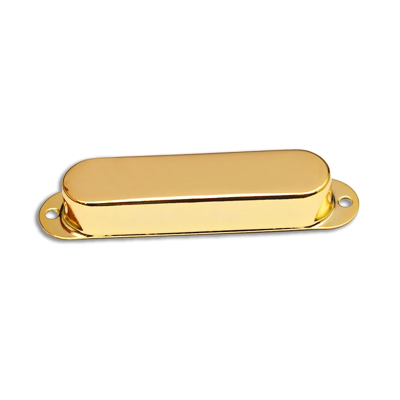 2Pcs Brass Single Coil Pickup Cover Sealed Pickup Cover ST Pickup Cover Brass Multi Colour