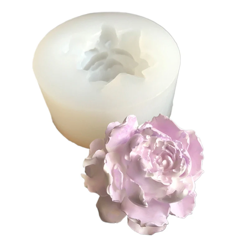 Rose Flower soap mold for soap Making silicone soap molds Aromatherapy plaster mold