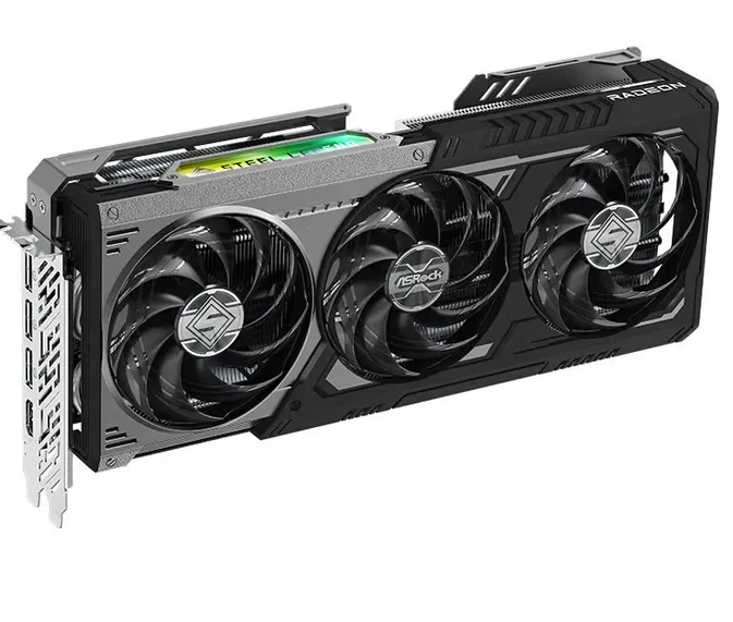 Geeignet für AMD/RX9070XT Grafikkarte 16G E-Sports Game Design Computer Grafikkarte schwarz