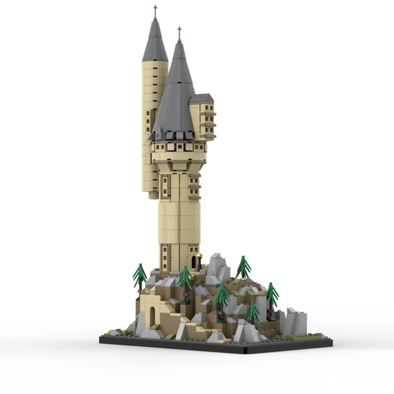855 Uds. MOC Owlery Harry bloques de construcción juguete educativo de Navidad regalo educativo resolver el problema arriba juguete para regalo de Navidad