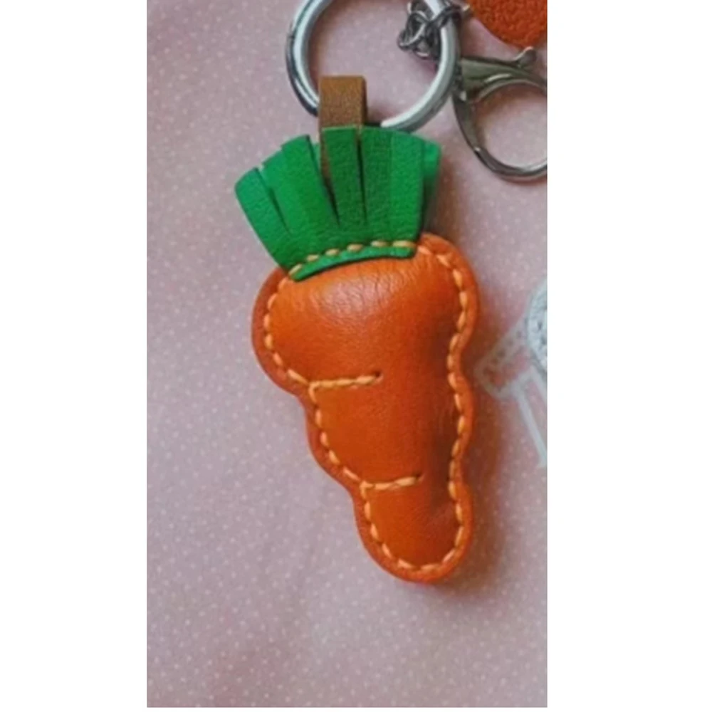 Fai da te in pelle artigianale carota appesa decoraiton fustelle coltello stampo metallo scavato strumento di perforazione lama 6x3cm