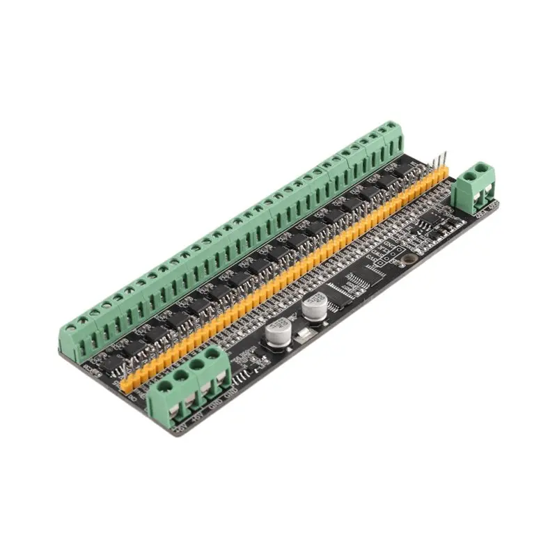 A08R-For LED Dimming And Servo Control PCA9685PW Modbus RTU RS485 16-Channel PWM Controller Module, Based On PCA9685 IC DC 5V