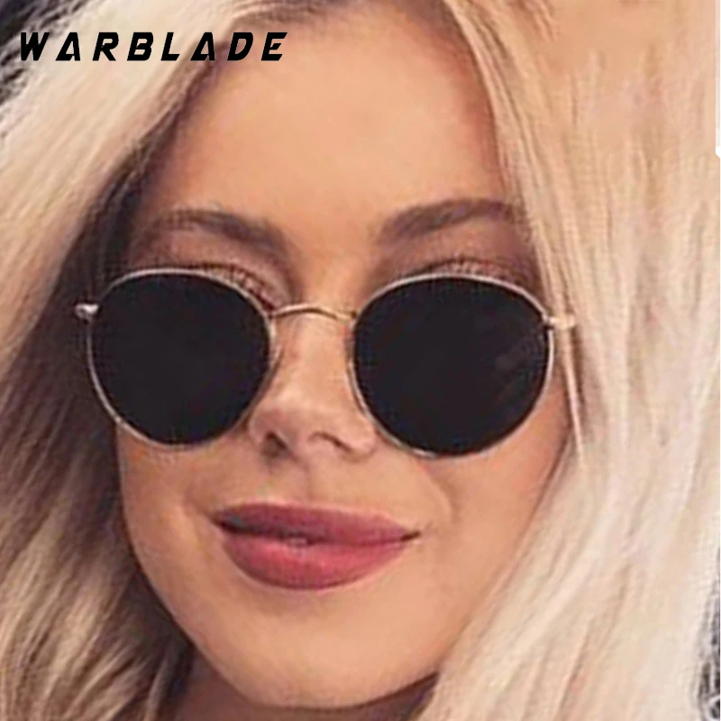 

Trendy Popular Metal Round Frame Sunglasses Women Fashion Brand Designer Eyeglass Man Fishing Summer Traveling Shades UV400 Очки