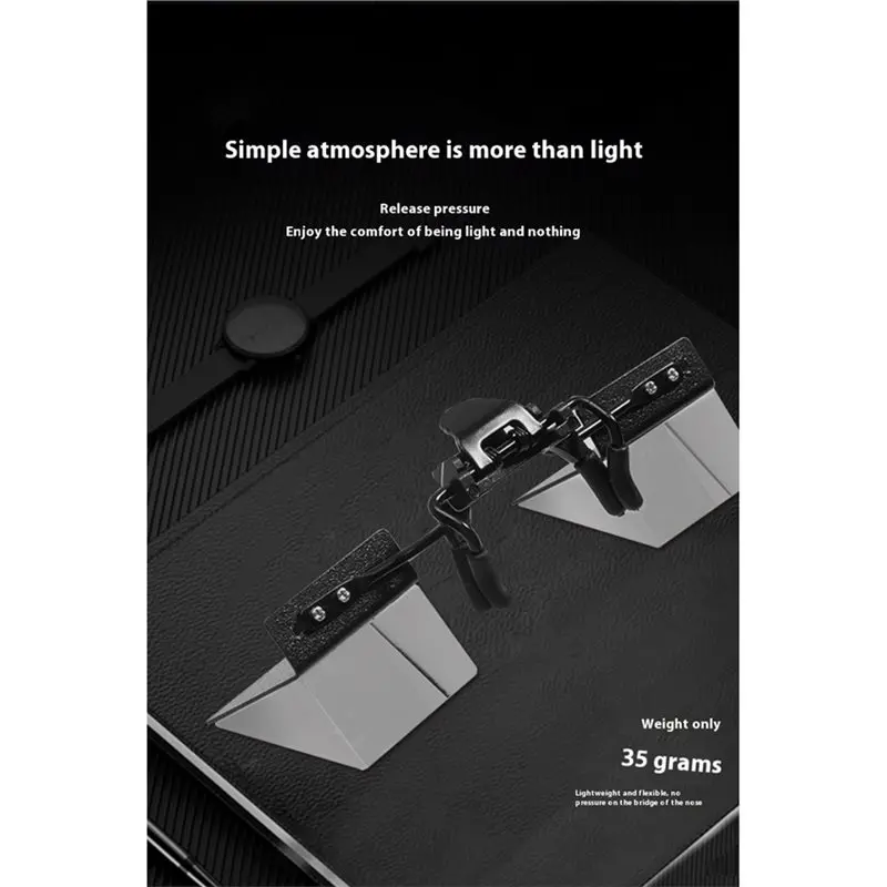 L73A 2025-Clip-On Lazy Glasses For Myopia And Presbyopia- For Watch, TV Mobile Use, Lying Down Comfortable Design