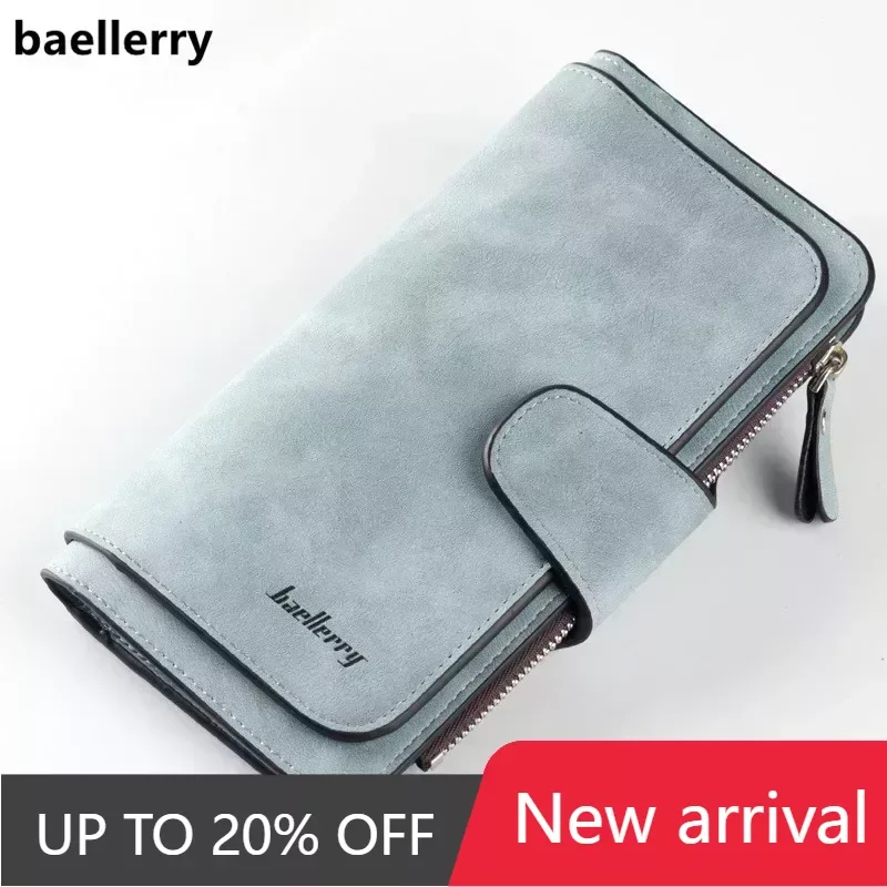 

Brand Wallet Women Scrub Leather Lady Purses High Quality Ladies Clutch Wallet Long Female Wallet Carteira Feminina