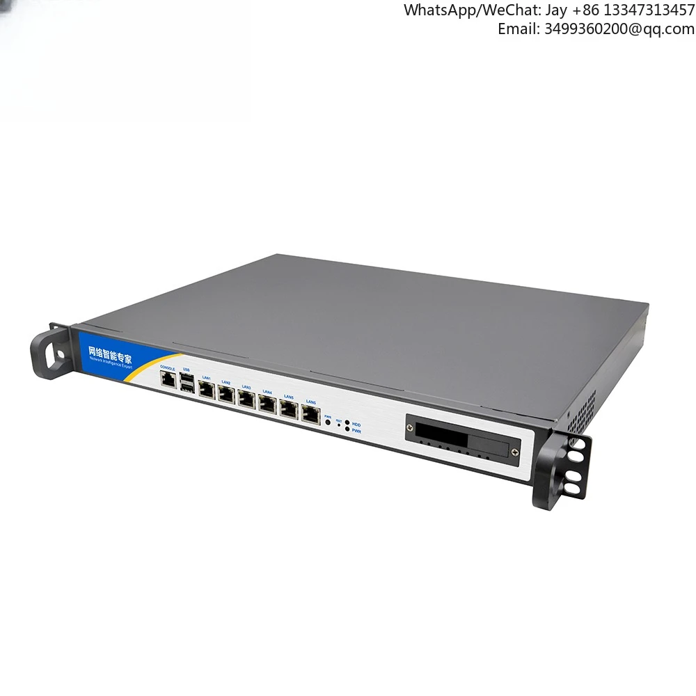 

1U Rack Mount LGA1151/LGA1155 I5 I7 6 I211AT Gigabit LAN Port POE Firewall Appliance Industrial PC