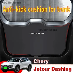 Car Mats For Chery Jetour Dashing Anti-kick cushion for trunk Accessories All Weather Dustproof Protection Pad
