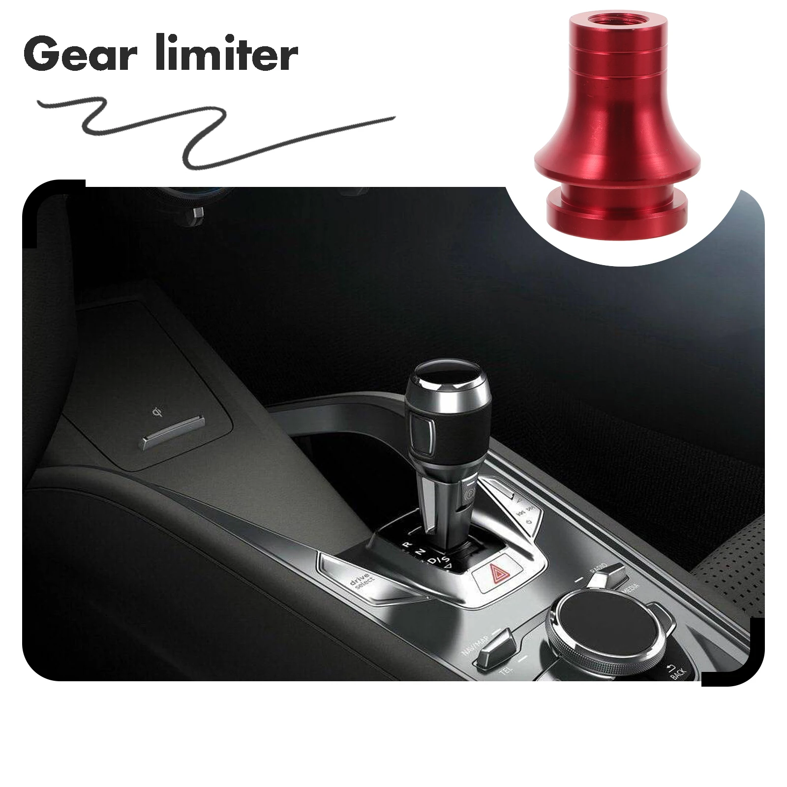 

Universal Gear Shift Knob Adapter Shifter Replacement Durable Stable Connection Manual Fit For Multiple Car Models Stylish
