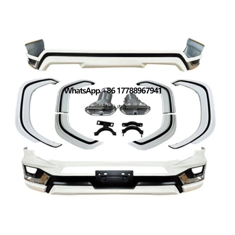 

Original LC300 Carbon Fiber Front Bumper Bodykit with Tow Hook Cut-Outs Used for Auto Car for Land Cruiser LC300