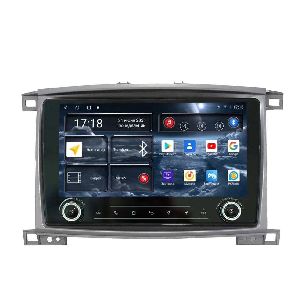 Car DVD car radio redpower k75183 hi-fi for Toyota Land Cruiser 100 (01.1998-12.2007) and Lexus lx470 (08.2002-11.2007)