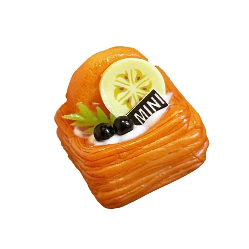 Multipurpose Dollhouses Miniature Danish Pastry 1/12 Scale Adds Charm to Your Dollhouses Kitchen or Dining Area image 5