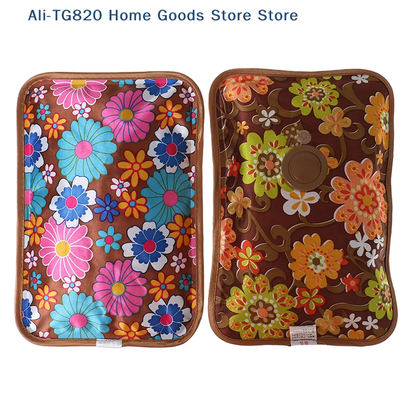 [TG820]Rechargeable Electric Hot Water Bottle Hand Warmer Heater Bag For Winter