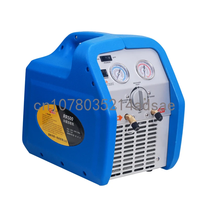 

Air conditioning refrigerant, snow recovery machine, refrigerant car recovery machine