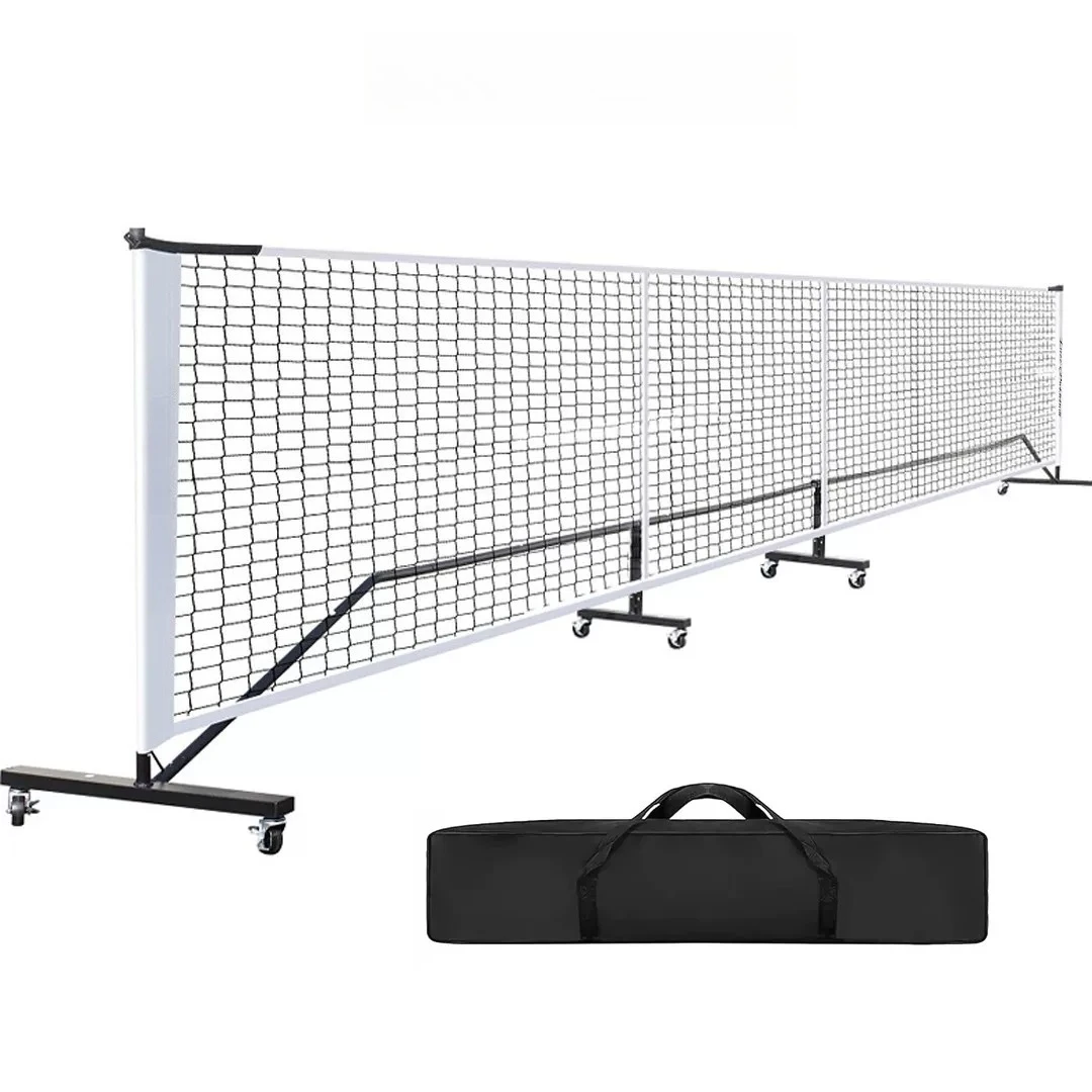 Mobile outdoor portable pickleball grid, standard grid for event-level training competitions