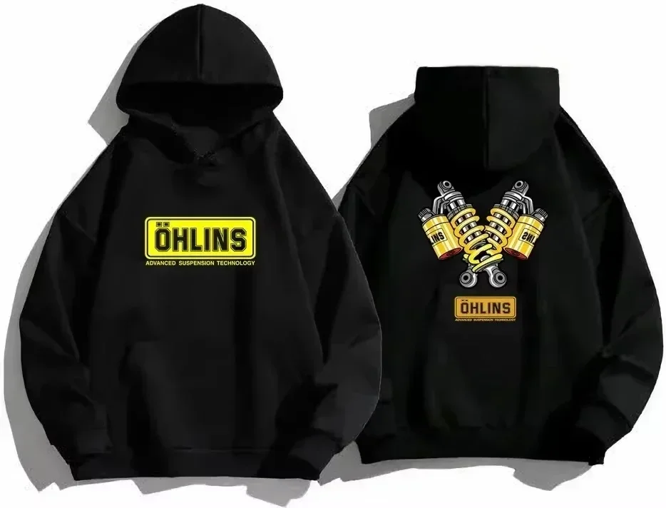 2024 Men's Hoodie Ohlins Sports Racing Top Ohlins RXF34 M.2 Men's Hoodie Printed Comfortable Hoodie