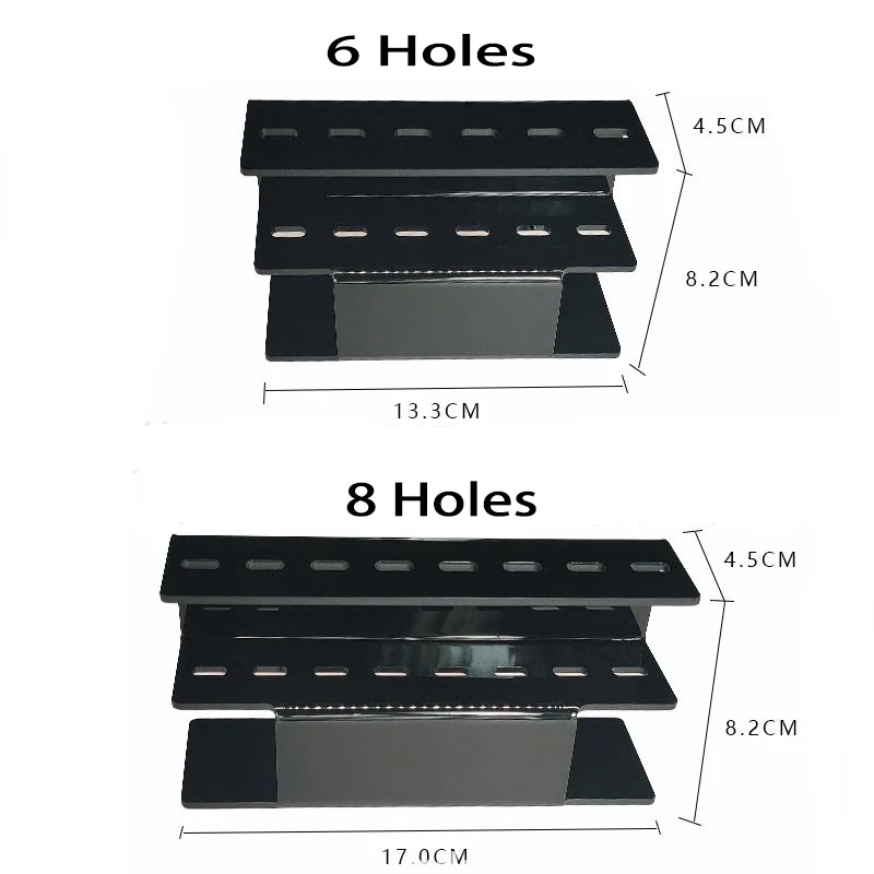 Cílios Pinça Storage Holder, Conveniente Stand Shelf, Cílios Extensão, Cílios Maquiagem Tool, durável, 6 buracos, 8 buracos