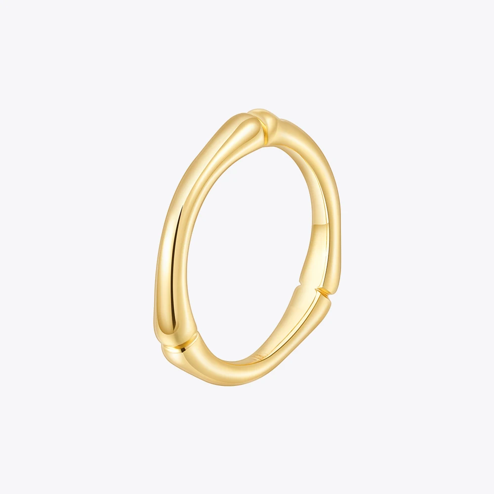 

ENFASHION Bone Knot Ring For Women Anillos Mujer 18K Plated Gold Rings Fashion Jewelry Elegant Jewelry Cocktail Party R244451