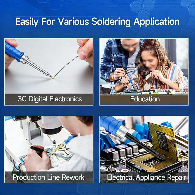 Factory Direct  Ultra C210 Soldering Tips Long Lifespan Easy To Tin Replacement Welding Head For JBC T210 Sugon T26D Motherboard