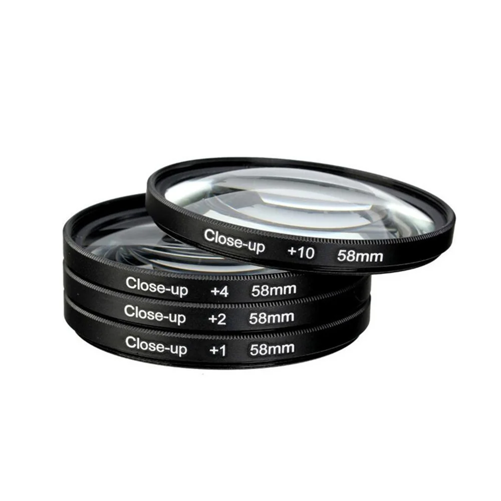 Macro Close-Up Lens Filter Universal +1/2/4/8/10 Circle 37/40.5/43/46/49mm 52mm 55mm 58mm 62mm 67mm 72mm 77 82mm For Nikon Canon