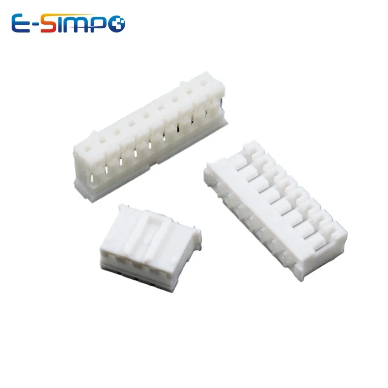 50Pcs PH2.0 2.0mm JST Male Housing Plastic Shell Plug 2/3/4/5/6/7/8/9/10pin 2.0mm Plastic Case Connector
