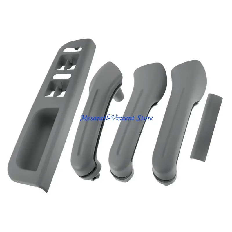 A70F 1 Set ABS Fenster Control Rahmen und Türgriff Dekoration für 1998 2004 Autos – Detail 3