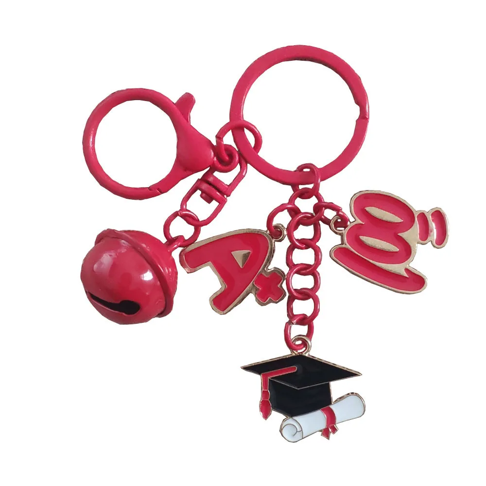 Unique Original A+ Design Key Ring Kids Boy Keychain Birthday Student Prize Classmate Gift