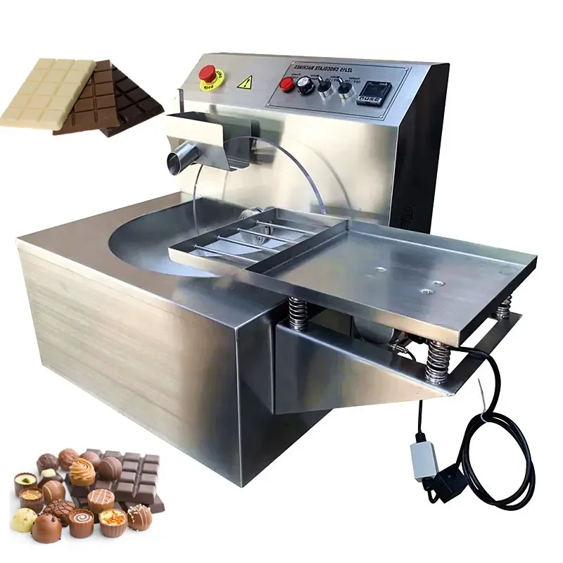 Chocolate Melt Pouring Machine with Shaker Automatic Chocolate Melt Temperature Adjusting Mixer