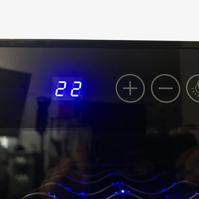 High Quality Black Compressor Cooler Storage Constant Temperature Display Cabinet Wine Refrigerator