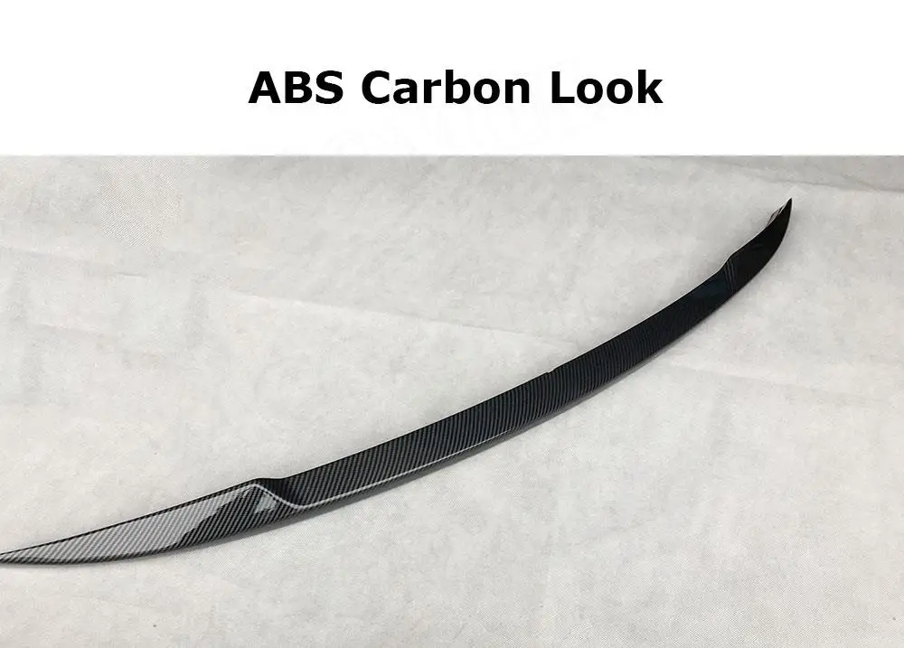 

ABS Material Carbon Look Rear Trunk Lip Spoiler Gloss Black Bumper Wings For BMW X5 G05 2019 UP Car Style