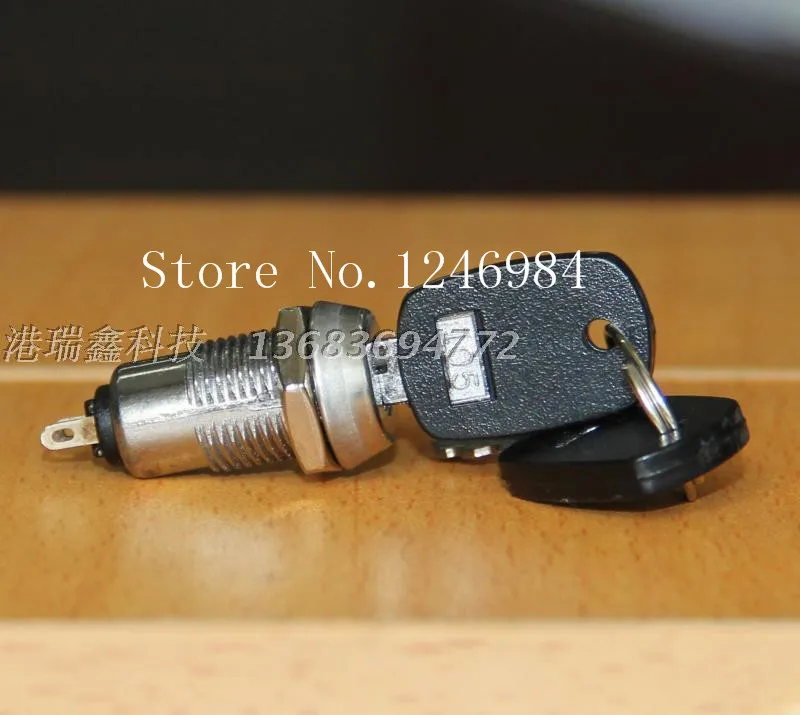 [SA]Taiwan Kim Tae-electronic lock key switch M12 electronic key switch two tranches genuine original S109B-2--20pcs/lot